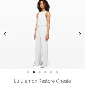 ISO Lululemon Lab Restore Onesie in Vapor